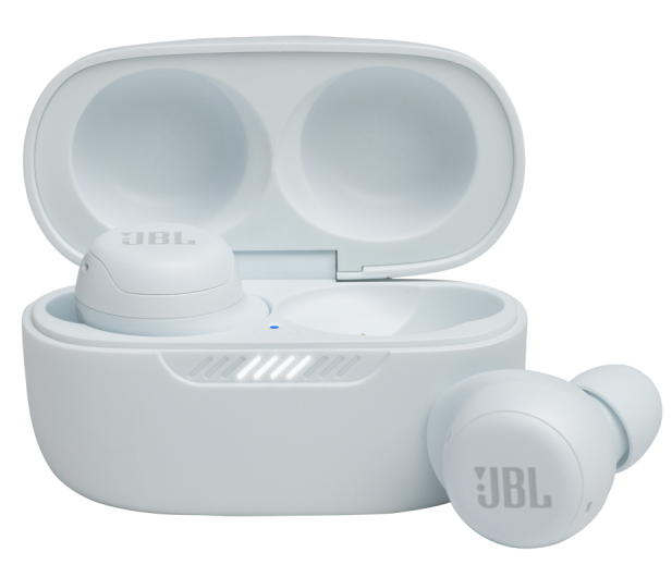 JBL LIVE FREE NC+ BT TWS biale - 637808 - zdjęcie